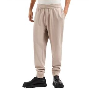 A|X Armani Exchange Terry‎ Jogger Sweatpants Beige Elastic Waist Size XL